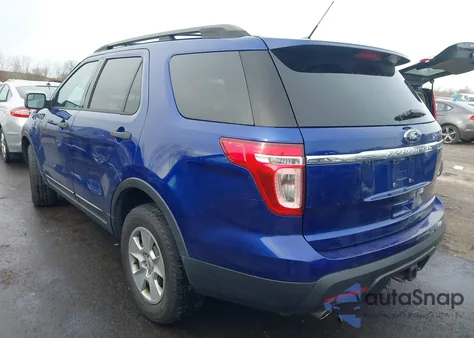 2014 Ford Explorer z USA, uszkodzony, nr VIN 1FM5K8B82EGA53715